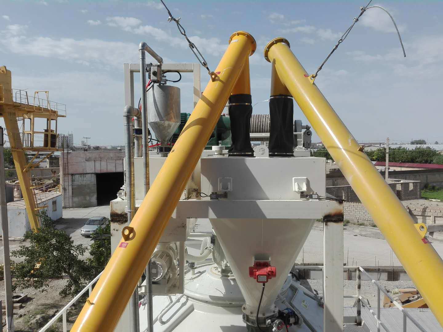 HZS25 concrete mixing plant