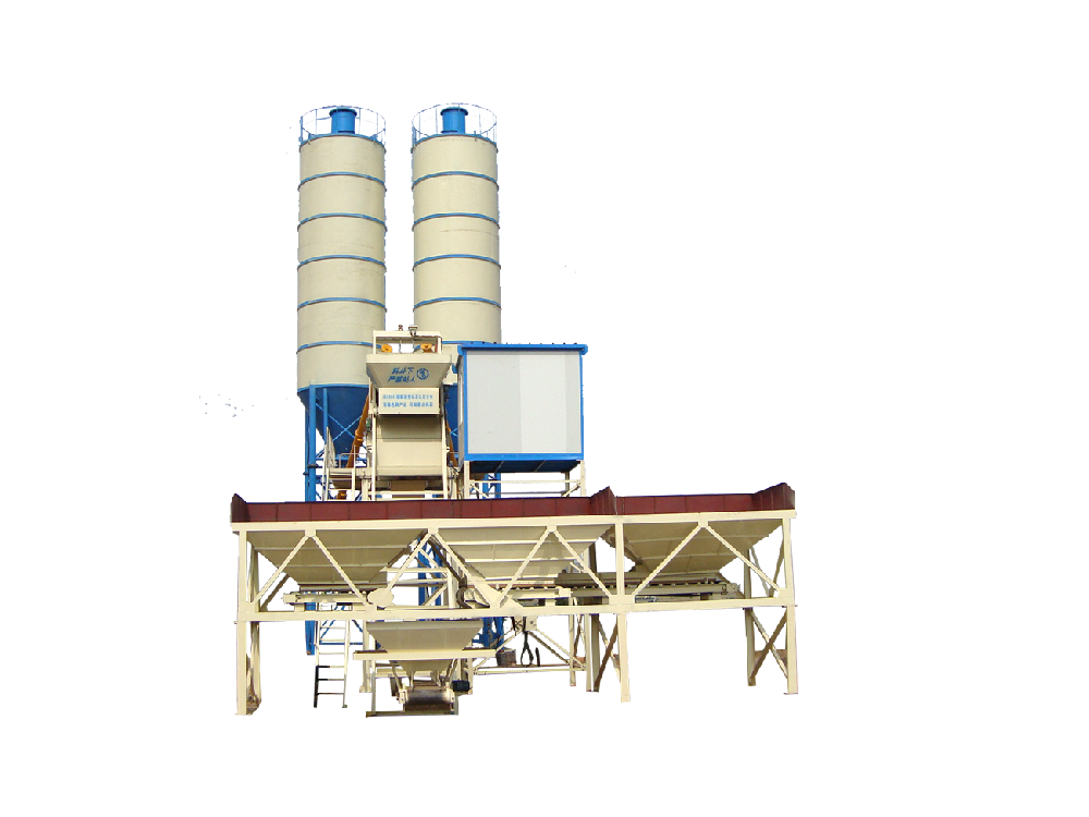 HZS25 concrete mixing plant