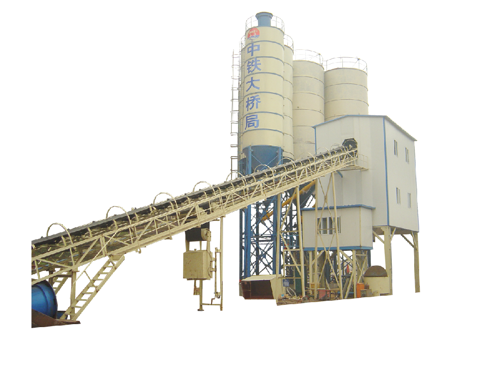 HZS60 concrete mixing plant