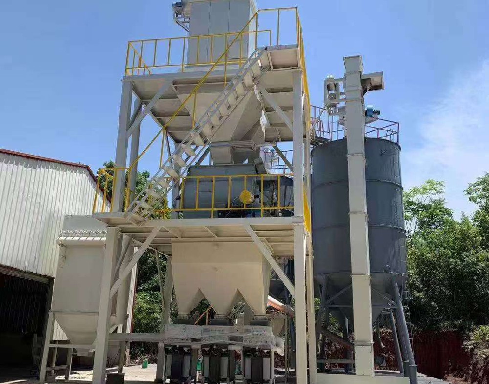 5 tons per hour dry mix mortar equipment